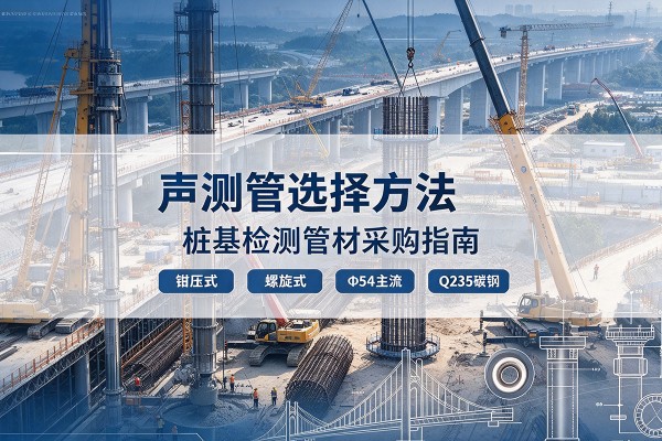 禹会声测管选型标准