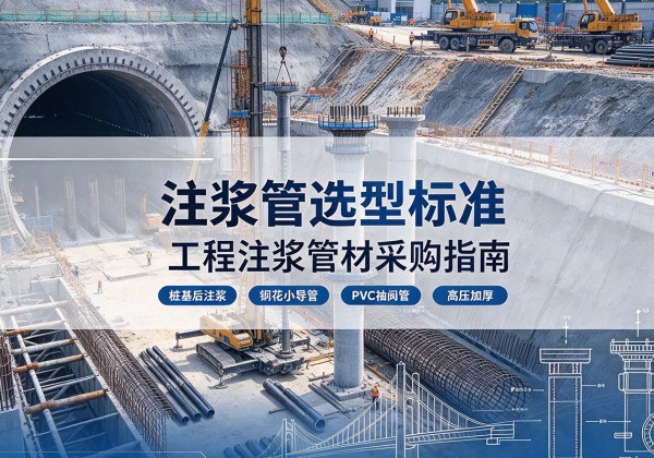 禹会注浆管选型标准